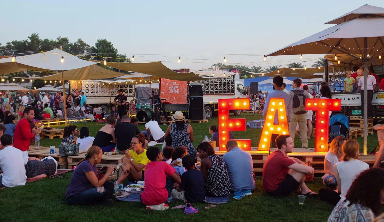 Food festivals and night markets